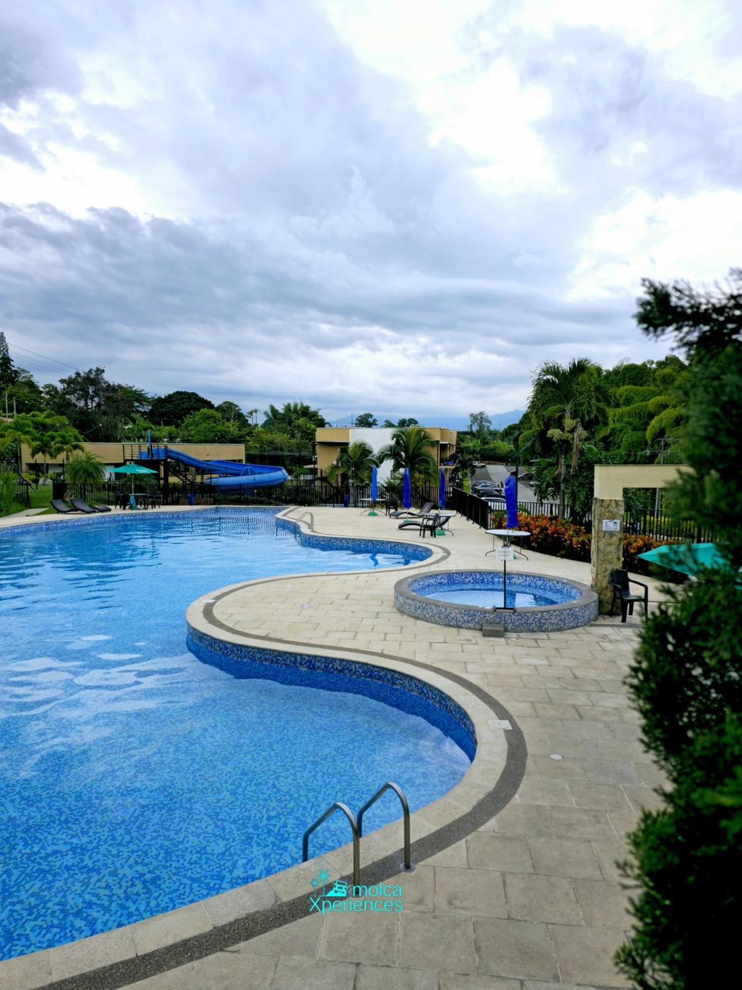 Apartamento Privado Vacacional A 5M Del Aeropuerto, 20 Minutos Del Parque Del Cafe Y Centro De Armenia Con 4 Piscinas, 3 Jacuzzi, Sauna By Molca Xperiences 2H Extérieur photo